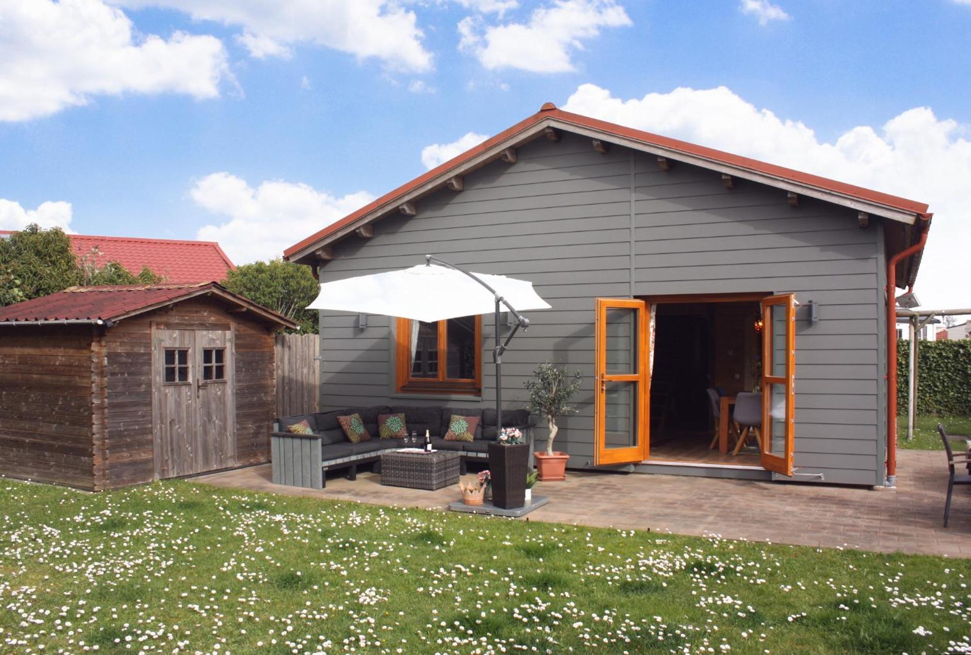 Villa Emilia - Gemuetliches Kinderfreundliches Blockhaus Mit Umzaeuntem Garten 圣安娜兰 外观 照片